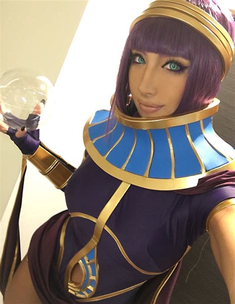 nonsummerjack|A preview of nonsummerjacks Menat cosplay that she will be